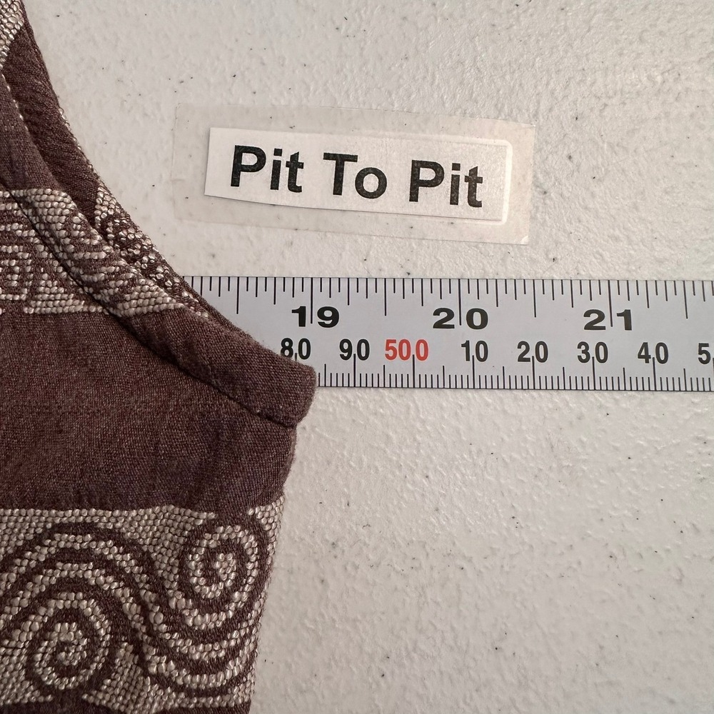 Womens Academia Vest Size M Earthy Artsy Eclectic Indie Neutral Layering Office - Picture 4 of 6